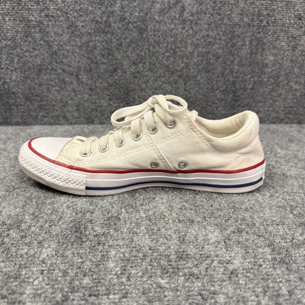 Converse Women Low Top Chuck Taylor All Star Madison Canvas Shoes White Size 8